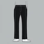 Black trousers image